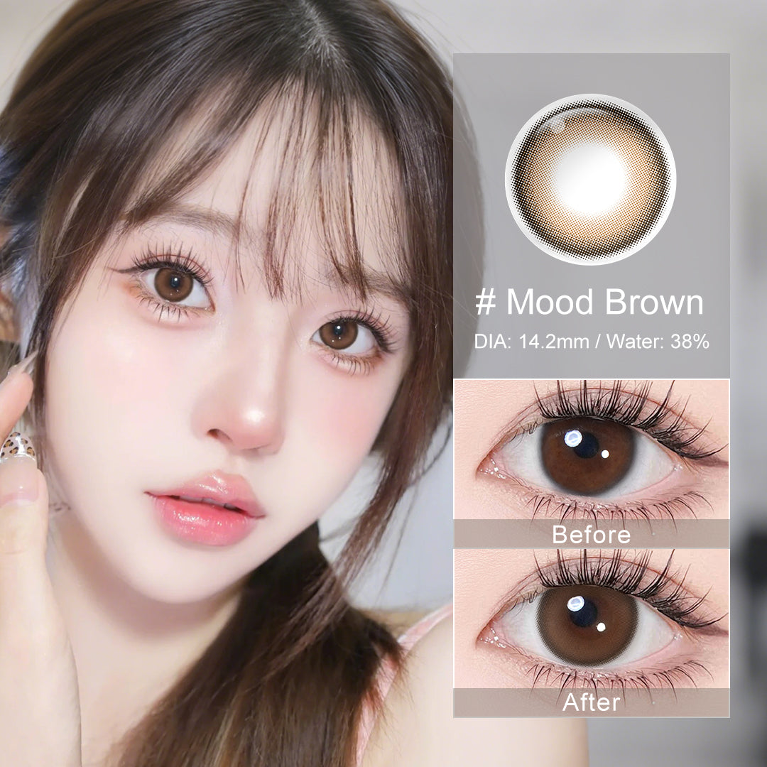 Magister Mood Brown Colored Contacts