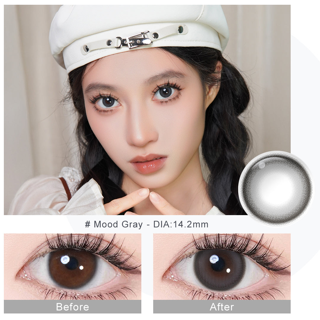 Magister Mood Gray Colored Contacts