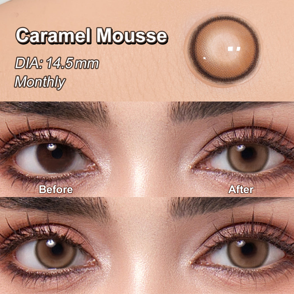Magister Lumina Caramel Mousse Colored Contacts