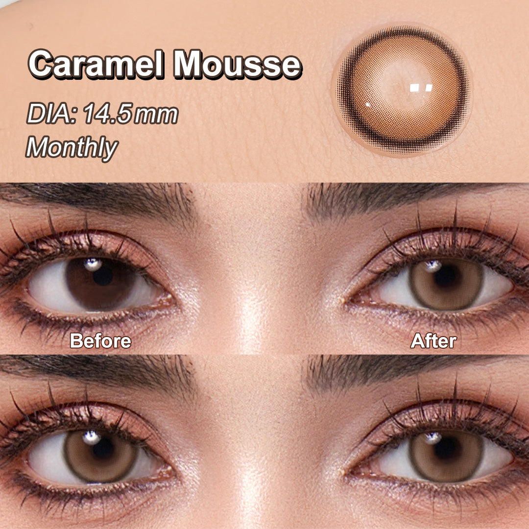 Magister Lumina Caramel Mousse Colored Contacts