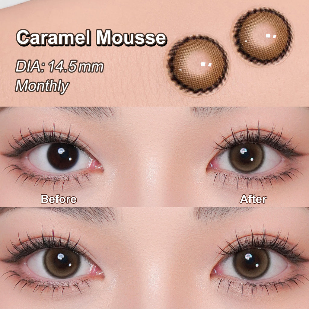 Magister Lumina Caramel Mousse Colored Contacts