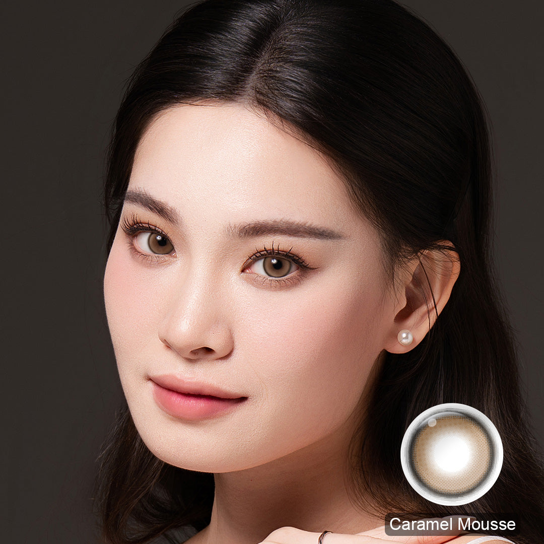 Magister Lumina Caramel Mousse Colored Contacts