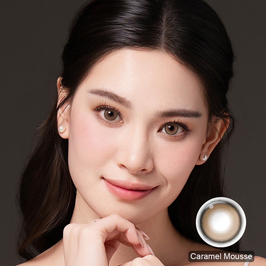 Magister Lumina Caramel Mousse Colored Contacts