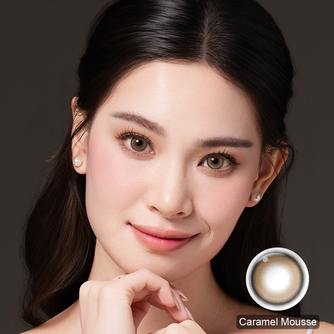 Magister Lumina Caramel Mousse Colored Contacts