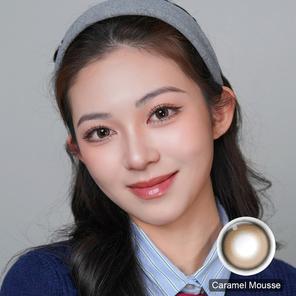 Magister Lumina Caramel Mousse Colored Contacts