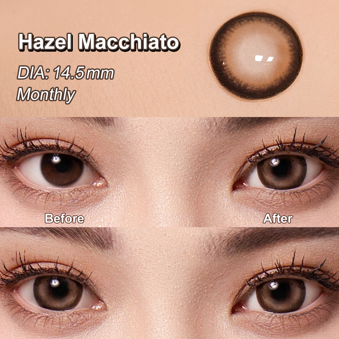 Magister Lumina Hazel Macchiato Colored Contacts
