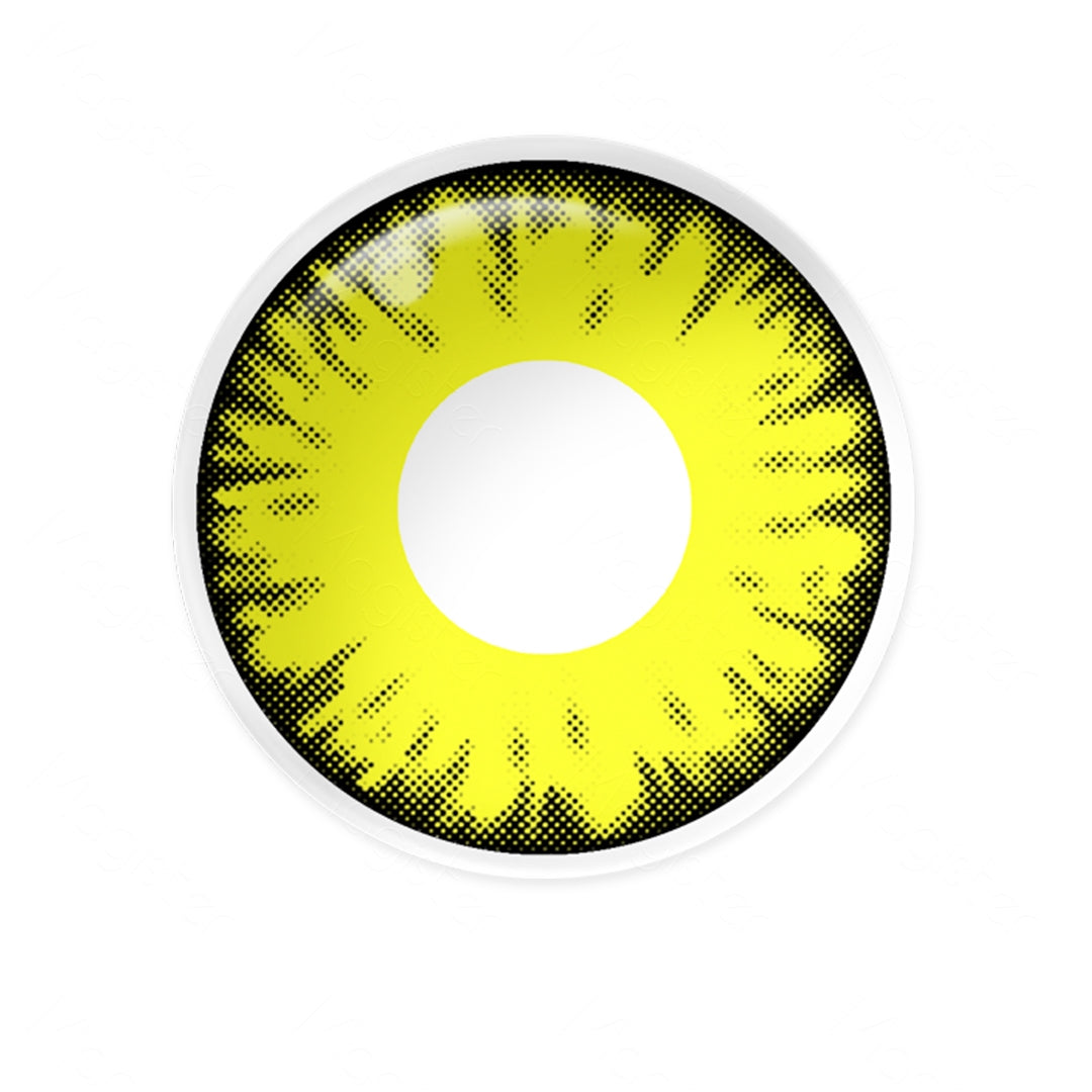 Magister Moon Yellow Vampire Crazy Lens