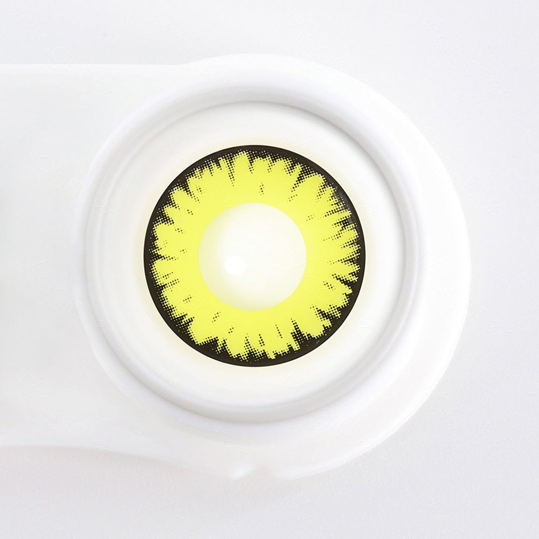 Magister Moon Yellow Vampire Crazy Lens