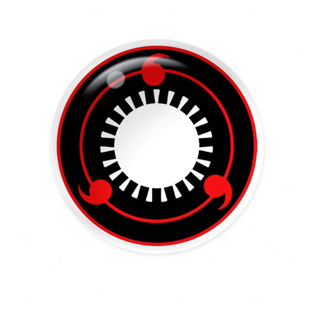 Magister Triple Tomoe Sharingan Crazy Lens
