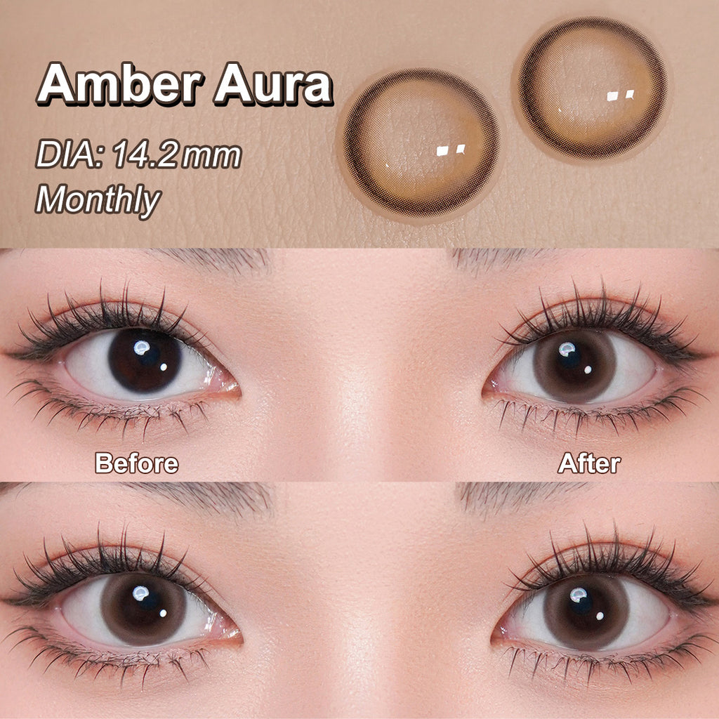 Magister Lumina Amber Aura Colored Contacts