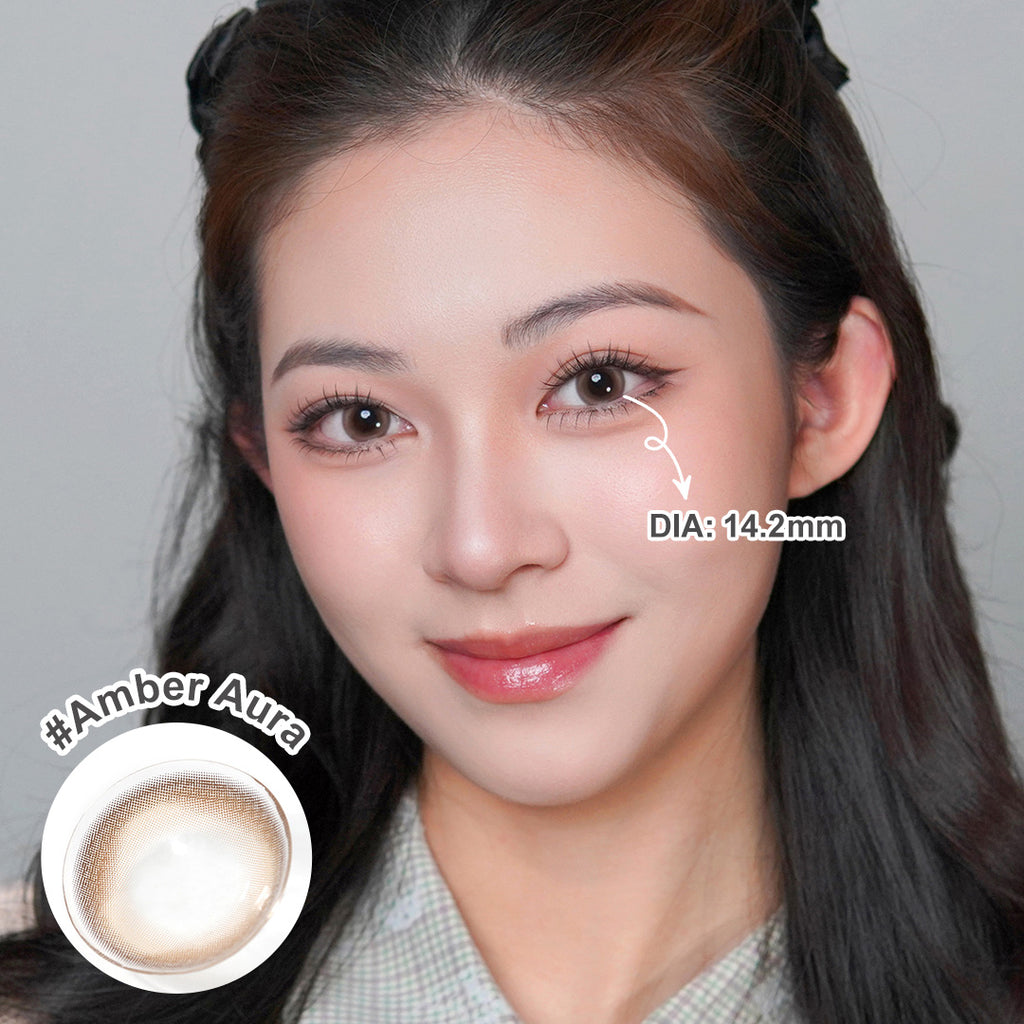 Magister Lumina Amber Aura Colored Contacts