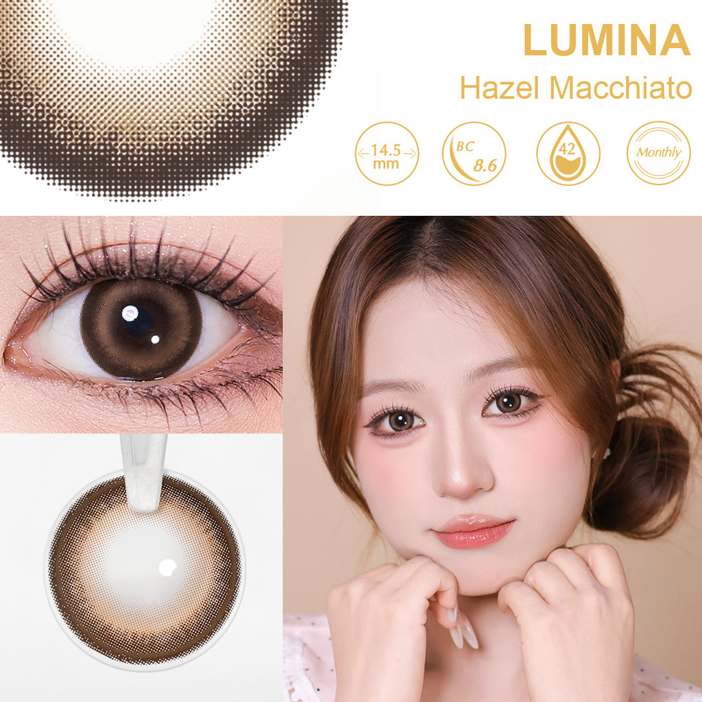 Magister Lumina Hazel Macchiato Colored Contacts