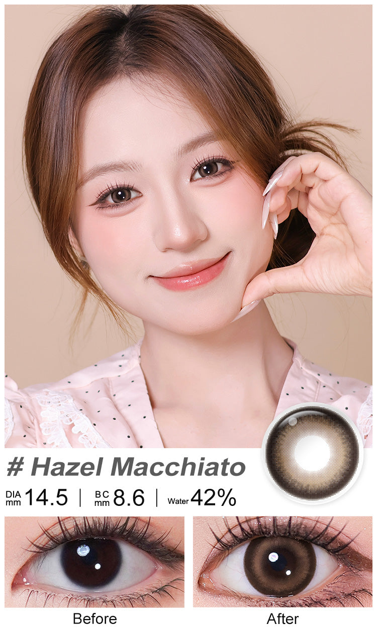 Magister Lumina Hazel Macchiato Colored Contacts