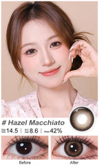 Magister Lumina Hazel Macchiato Colored Contacts