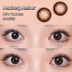 Magister Lumina Analong Amber Colored Contacts