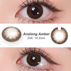 Magister Lumina Analong Amber Colored Contacts
