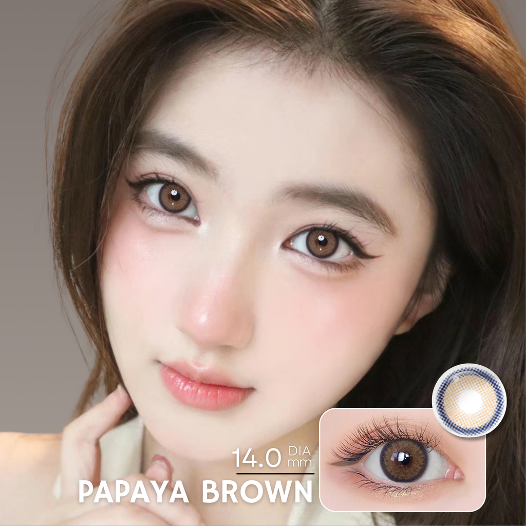 Magister Melody Papaya Brown Colored Contacts