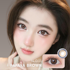 Magister Melody Papaya Brown Colored Contacts