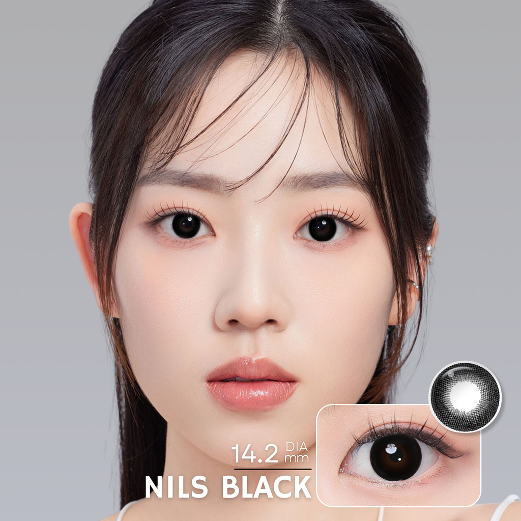 Magister Nils Black Colored Contacts