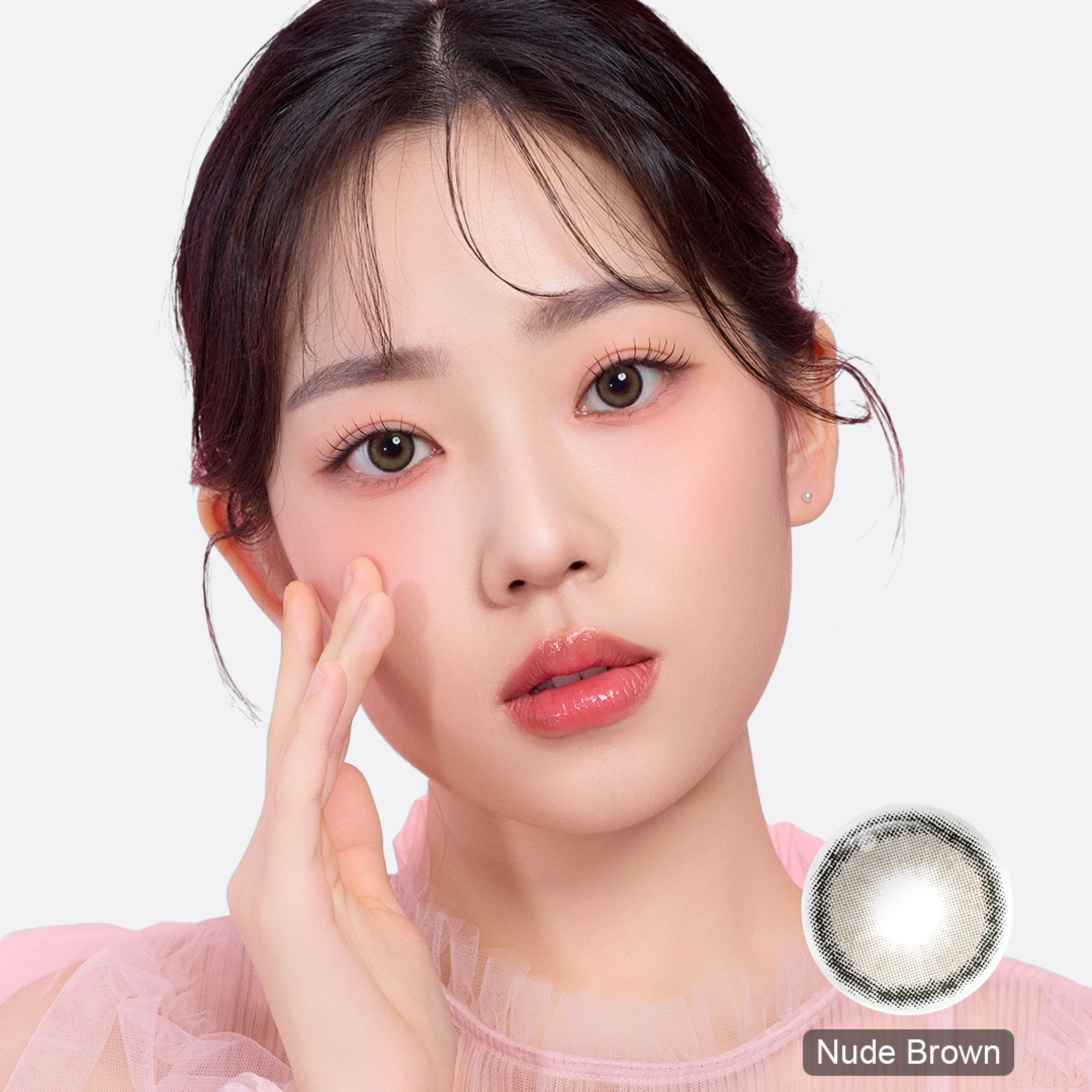 Magister Roze Nude Brown Colored Contacts