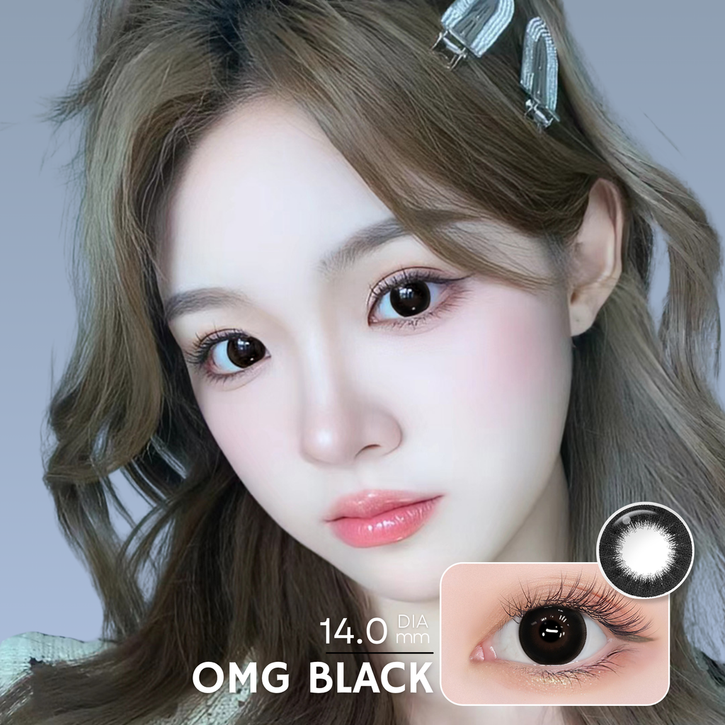 Magister OMG Black Colored Contacts