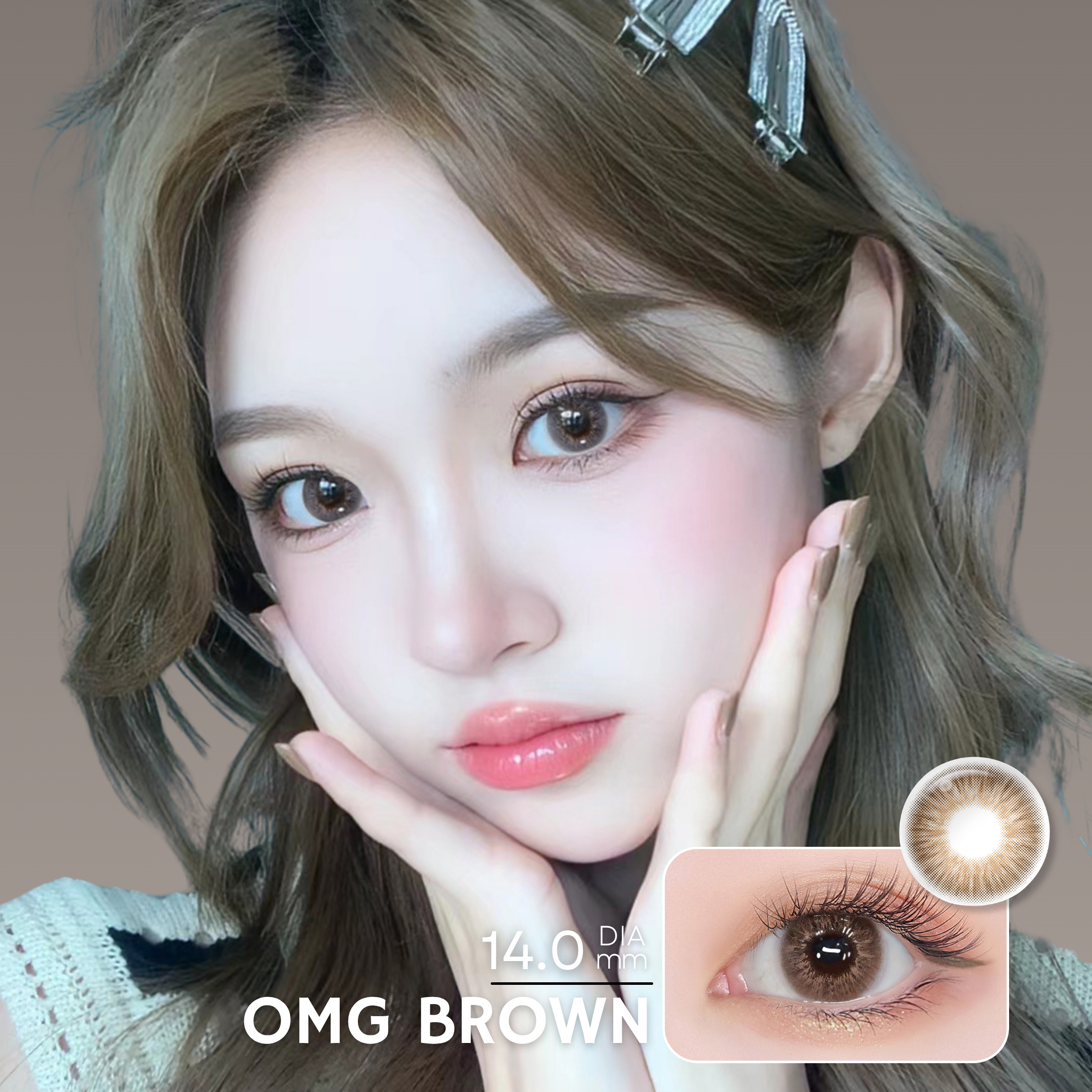 Magister OMG Brown Colored Contacts