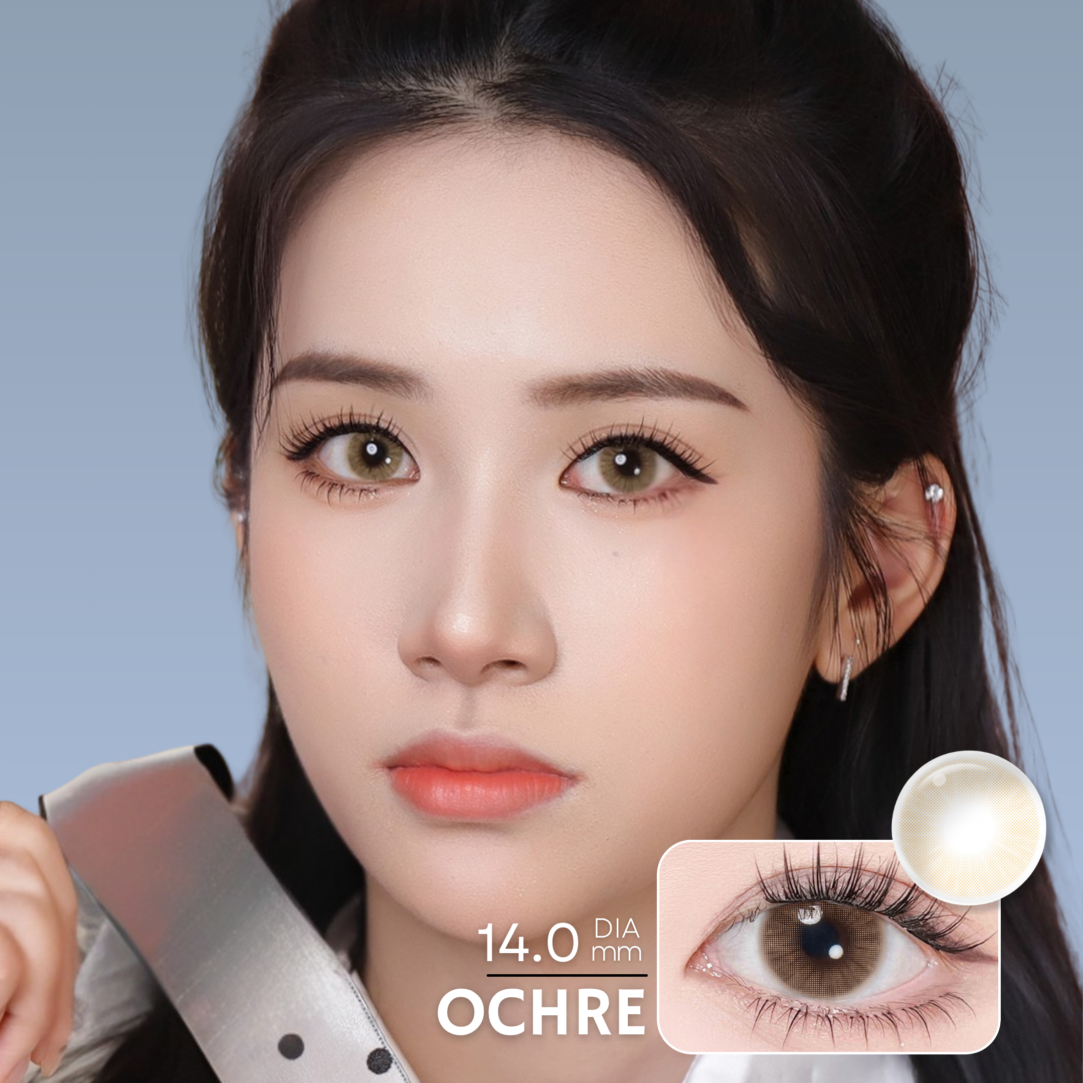 Magister Queen Ochre Colored Contacts