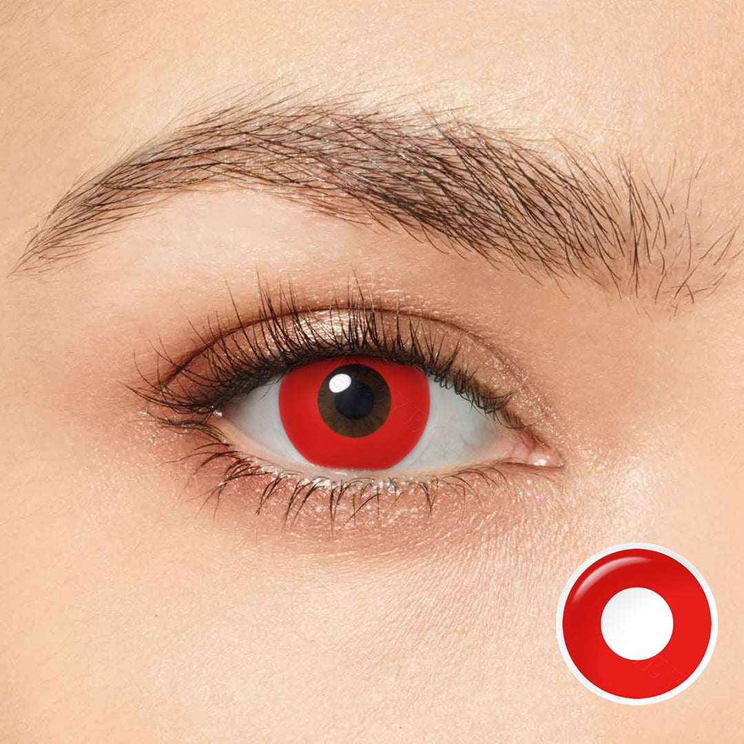 Magister Solid Red Crazy Lens