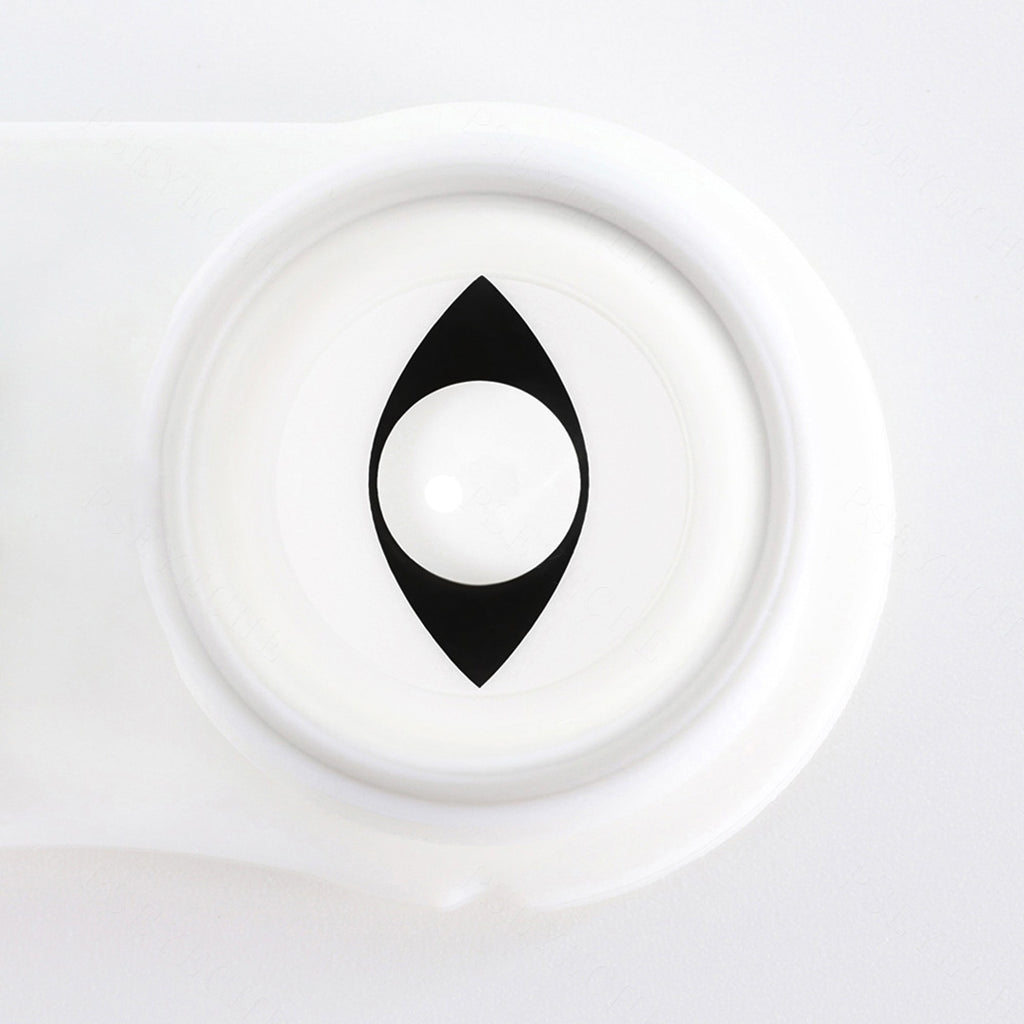 Magister White Cat Eye Crazy Lens