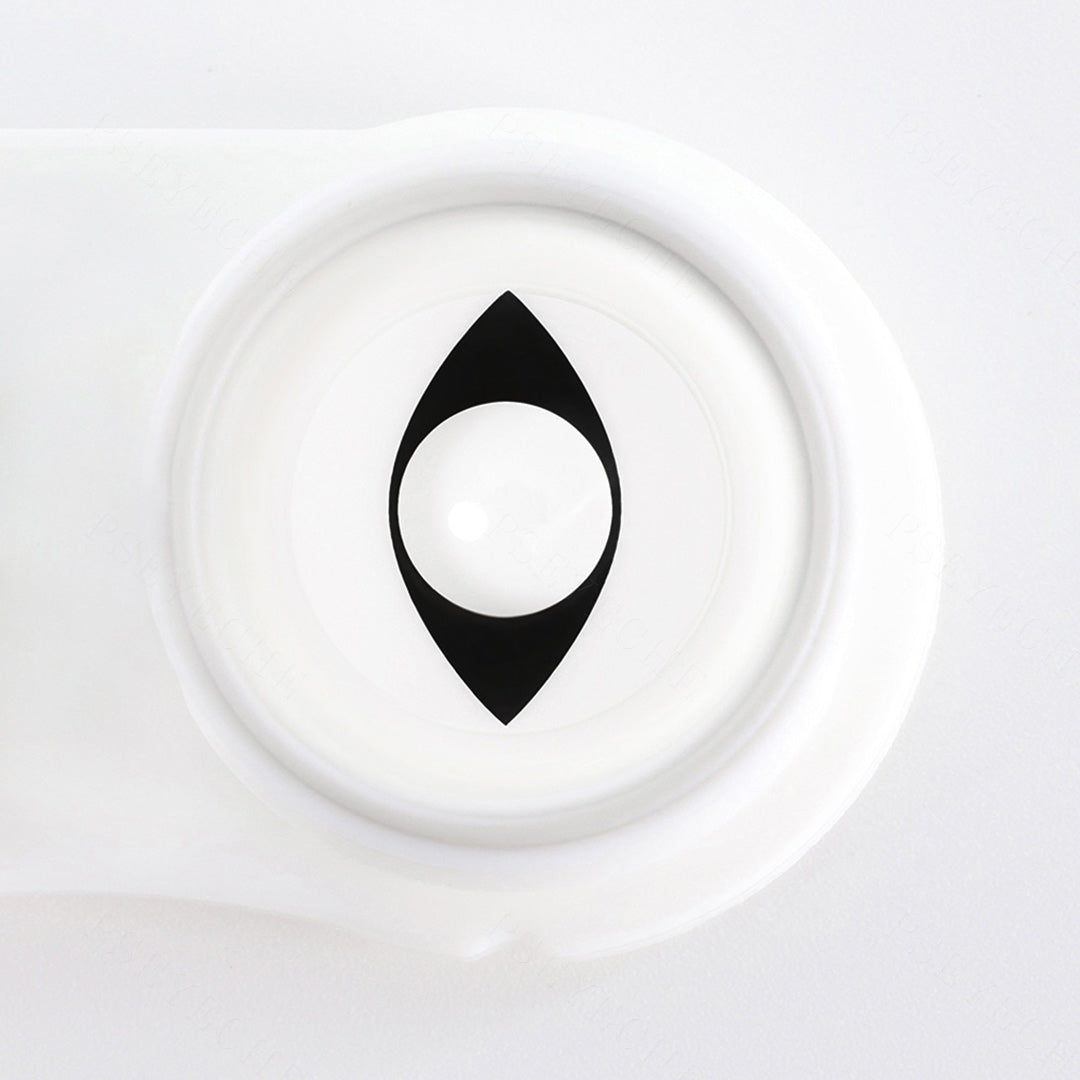 Magister White Cat Eye Crazy Lens
