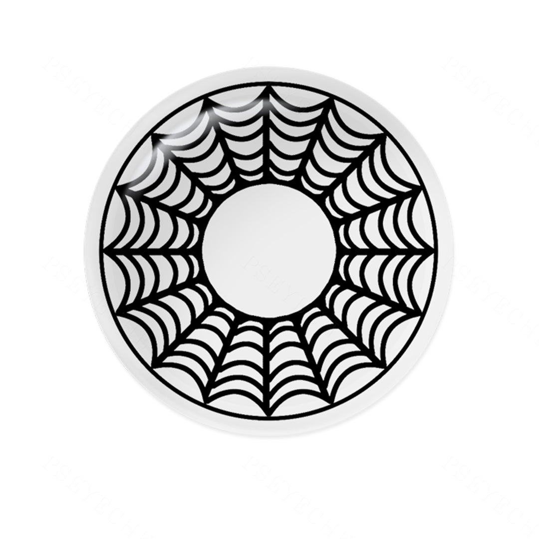 Magister White Spider Web Crazy Lens