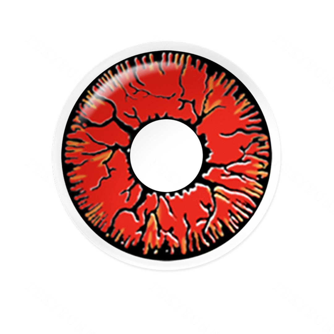 Magister Red Crack Crazy Lens