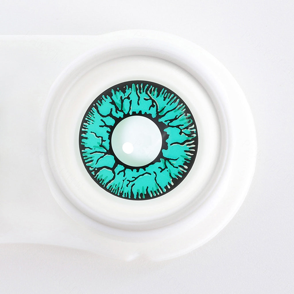 Magister Green Crack Crazy Lens