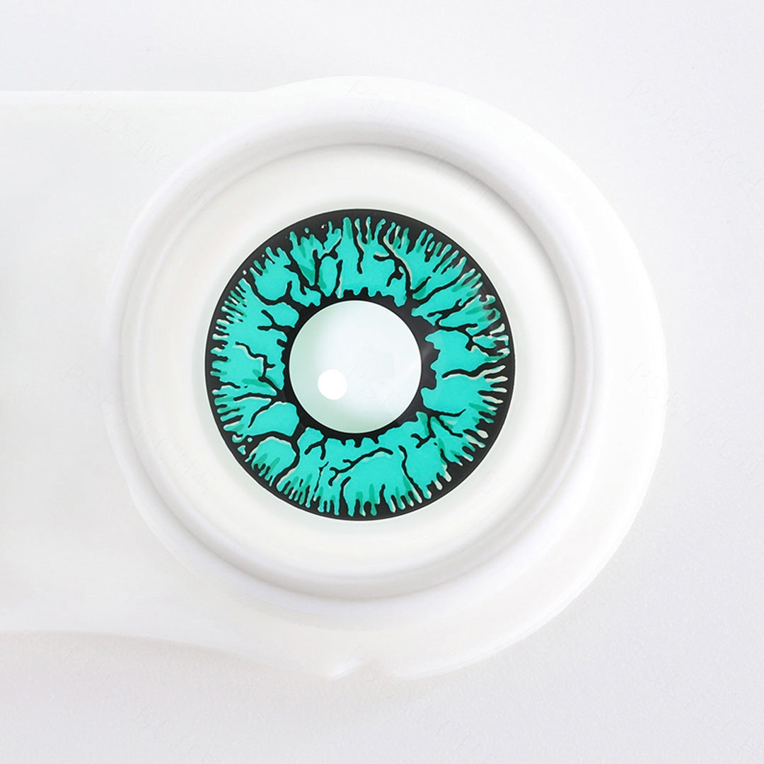 Magister Green Crack Crazy Lens