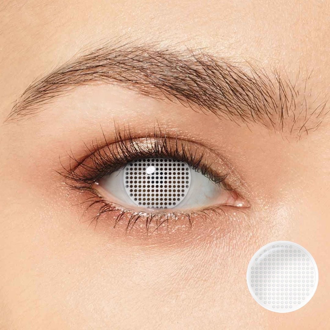 Magister White Mesh Crazy Lens