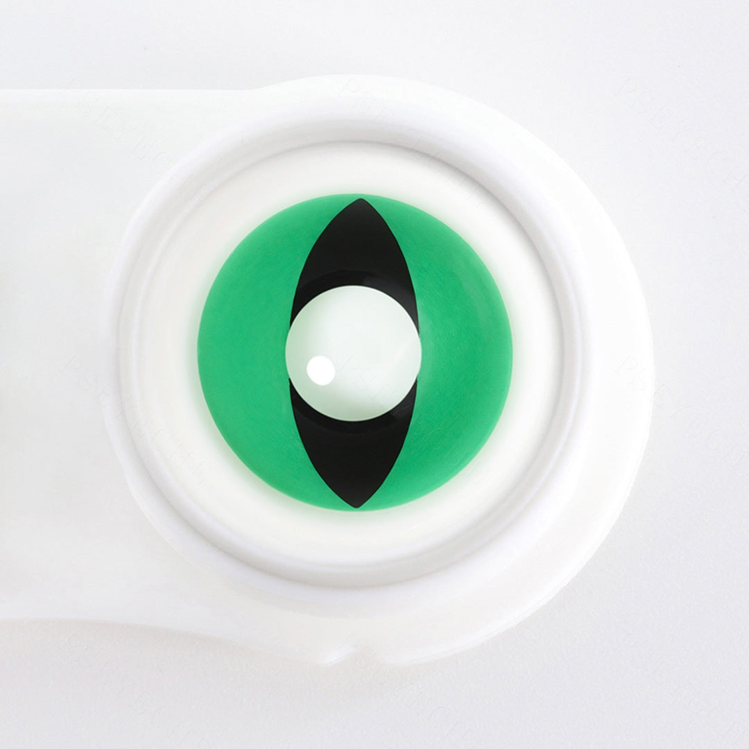 Magister Green Cat Eye Crazy Lens