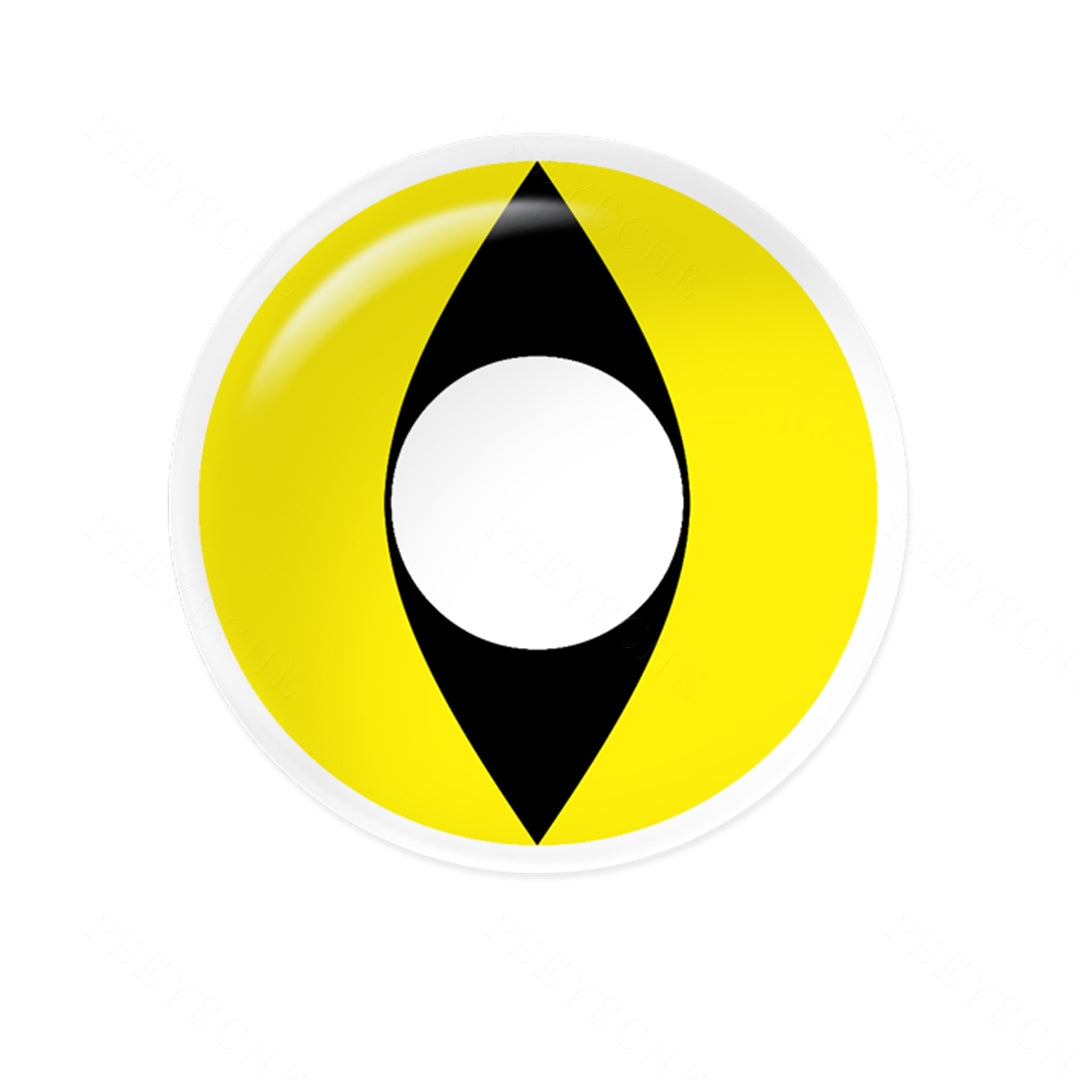 Magister Yellow Cat Eye Crazy Lens