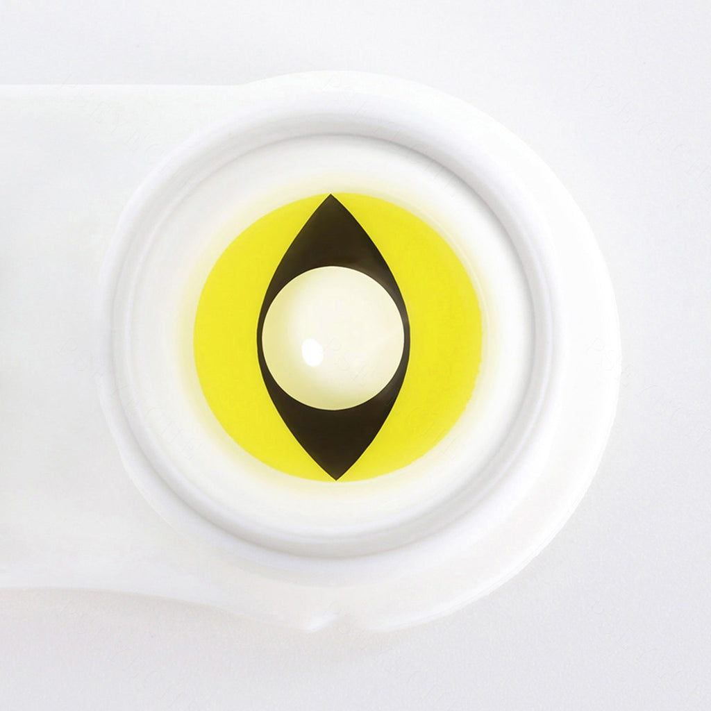 Magister Yellow Cat Eye Crazy Lens
