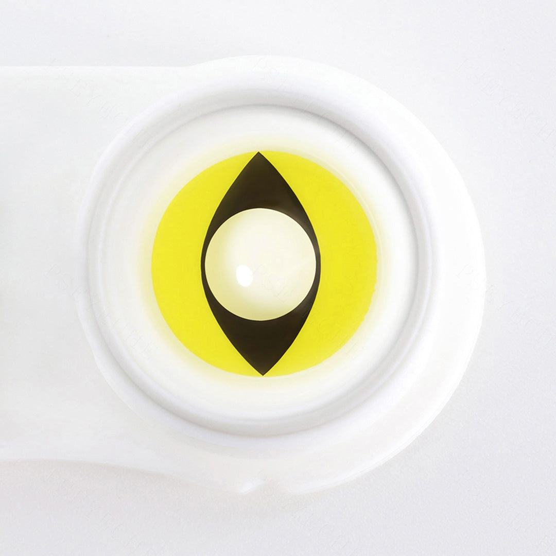 Magister Yellow Cat Eye Crazy Lens