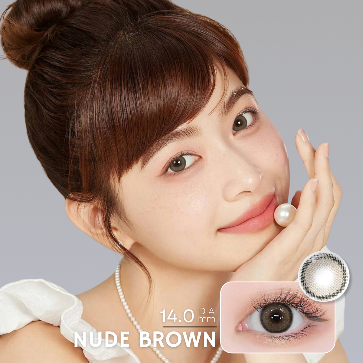 Magister Roze Nude Brown Colored Contacts