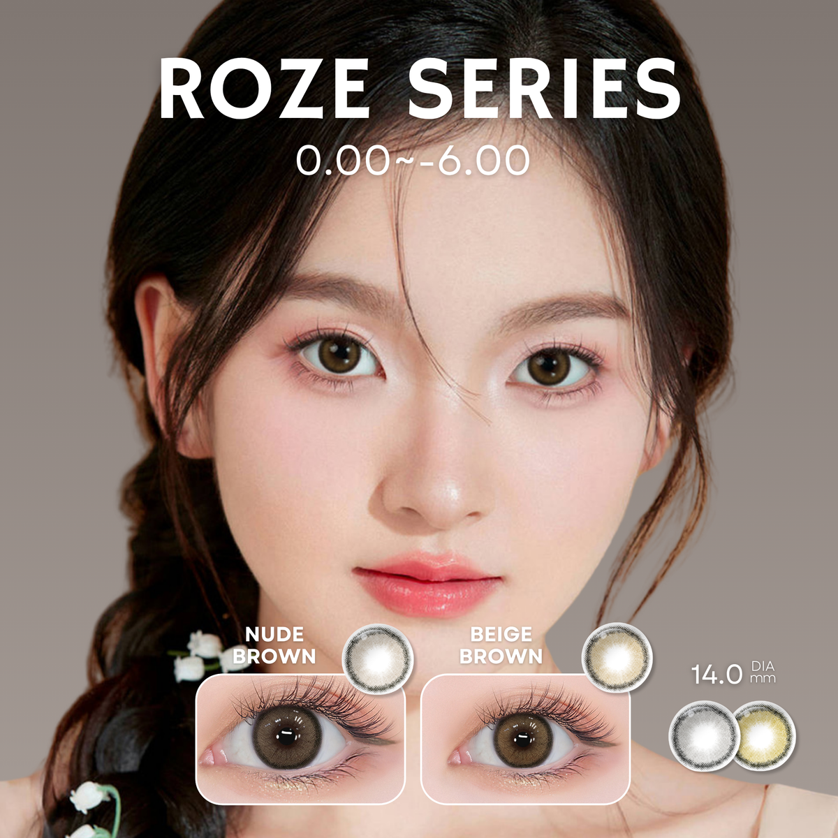 Magister Roze Series Colored Contacts