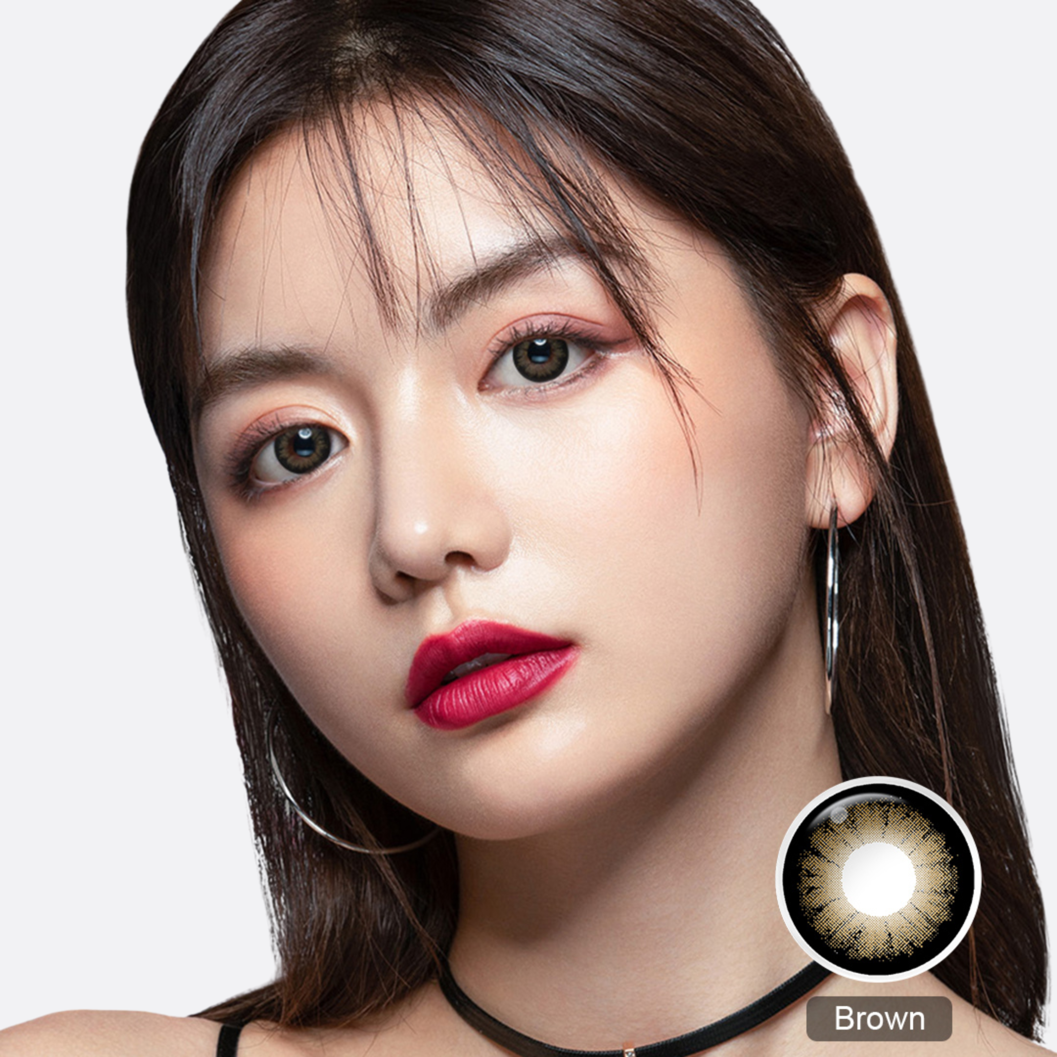 Magister Supersize Brown Colored Contacts