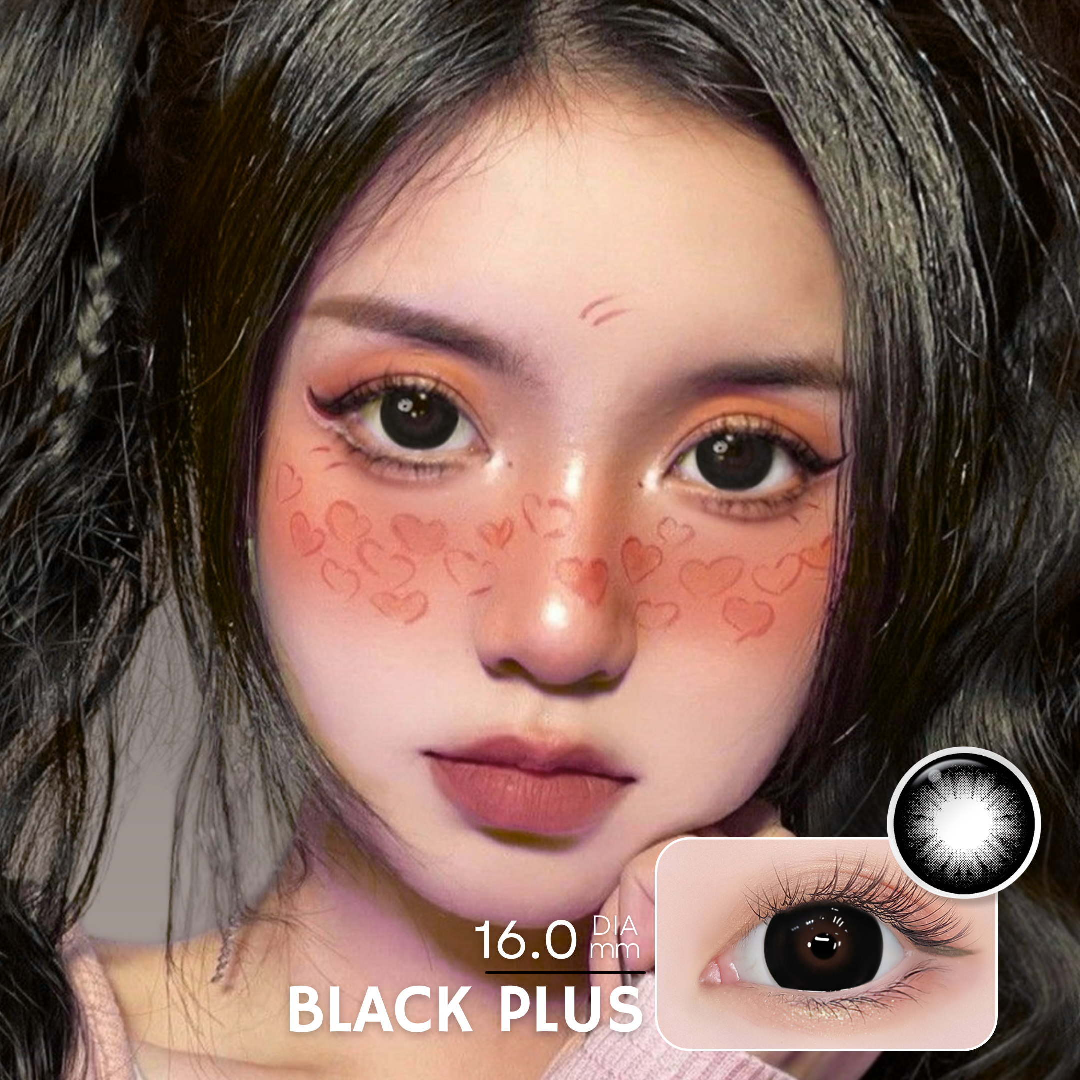 Magister Supersize Black Plus Colored Contacts