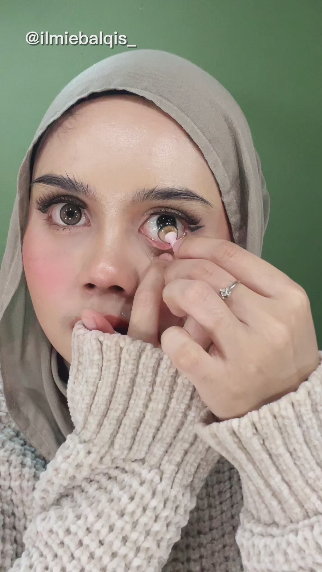 Magister Luna Sweet Brown Colored Contacts