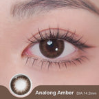 Magister Lumina Analong Amber Colored Contacts
