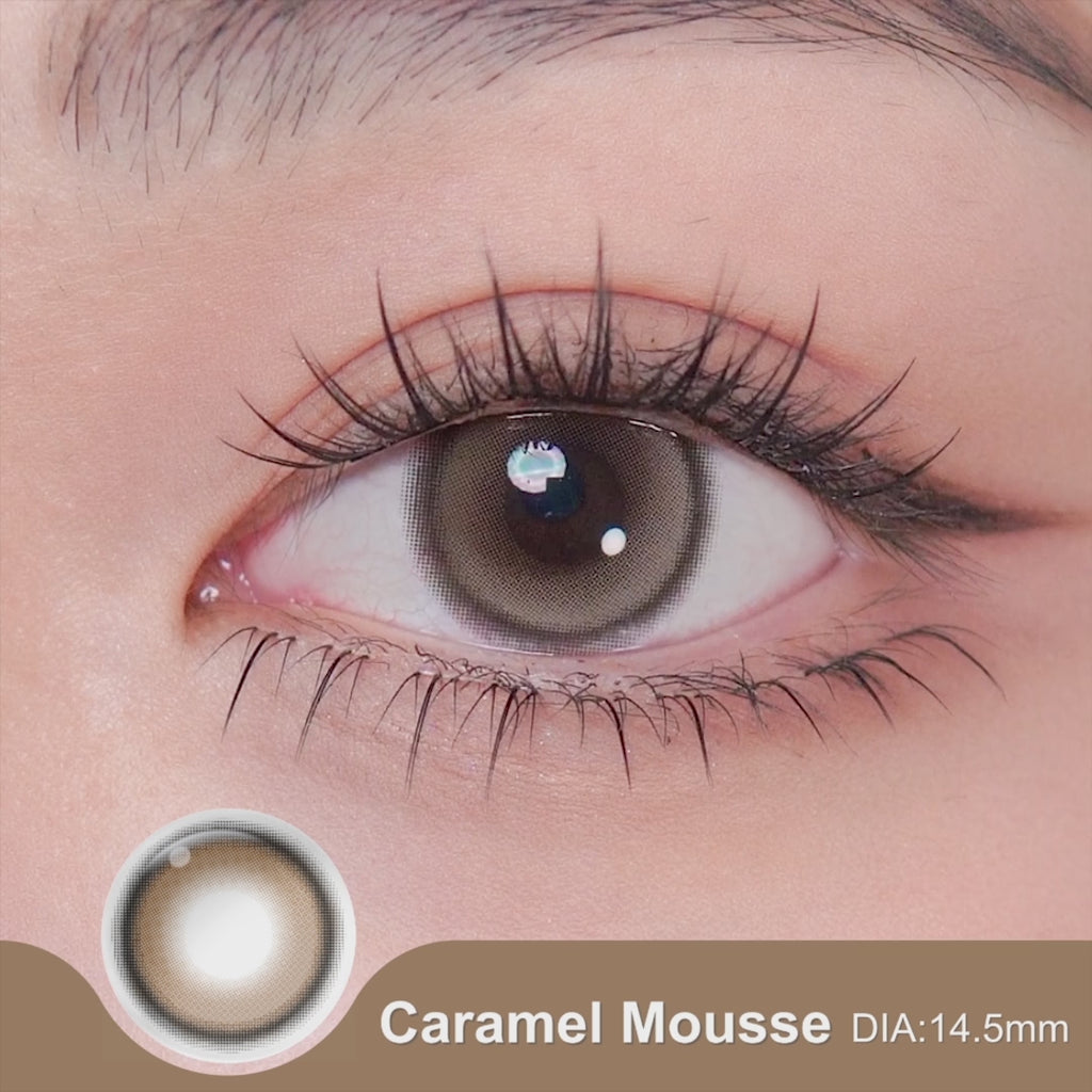 Magister Lumina Caramel Mousse Colored Contacts