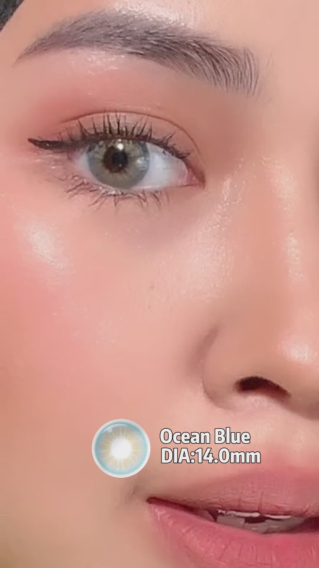 Magister Desire II Ocean Blue Colored Contacts