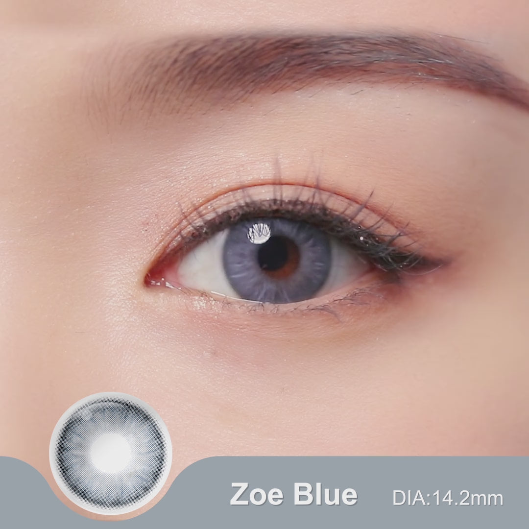 Magister Zoe Blue Colored Contacts